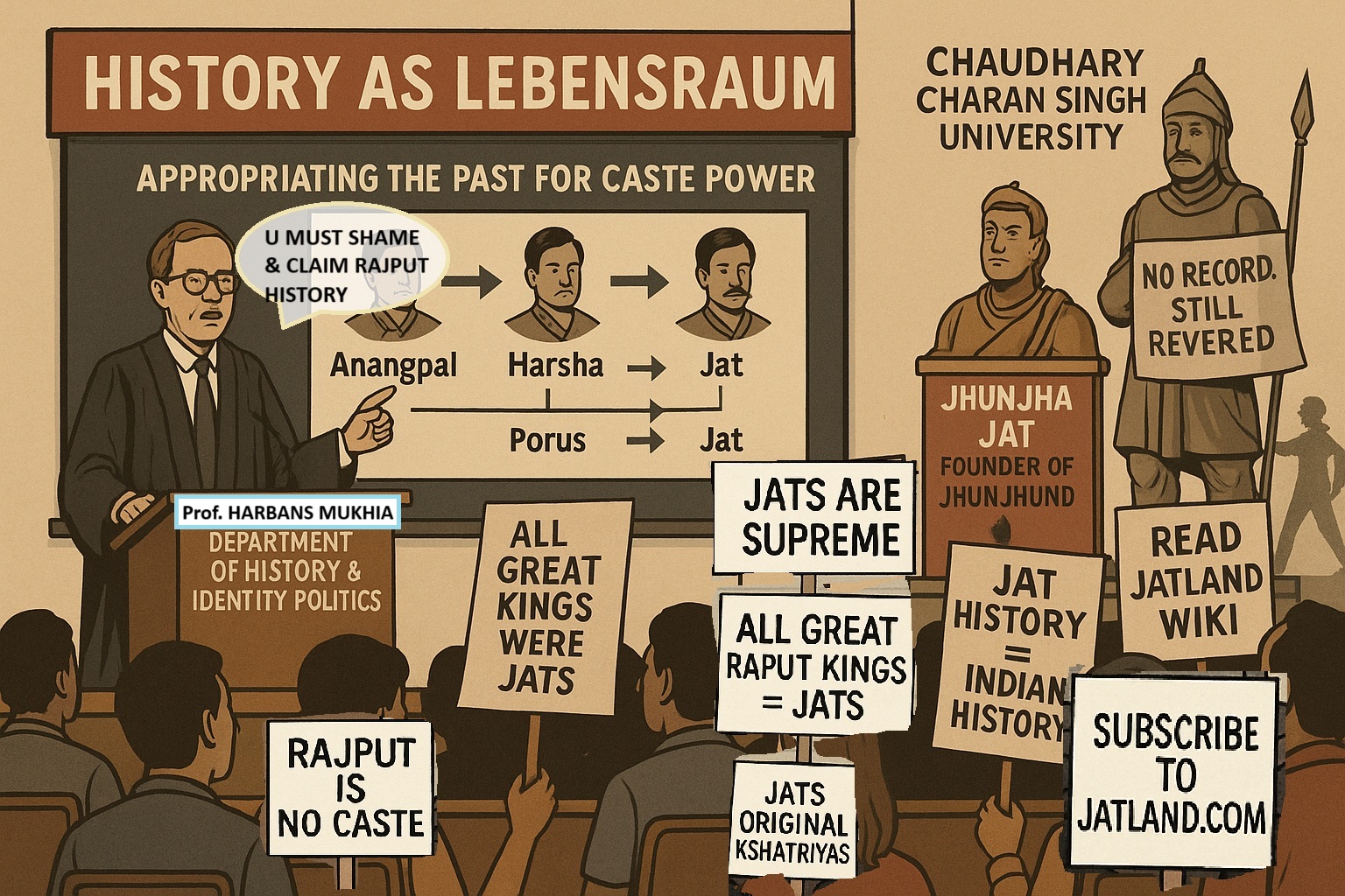 History As Social Lebensraum: Jat Disinformation On Rajput History